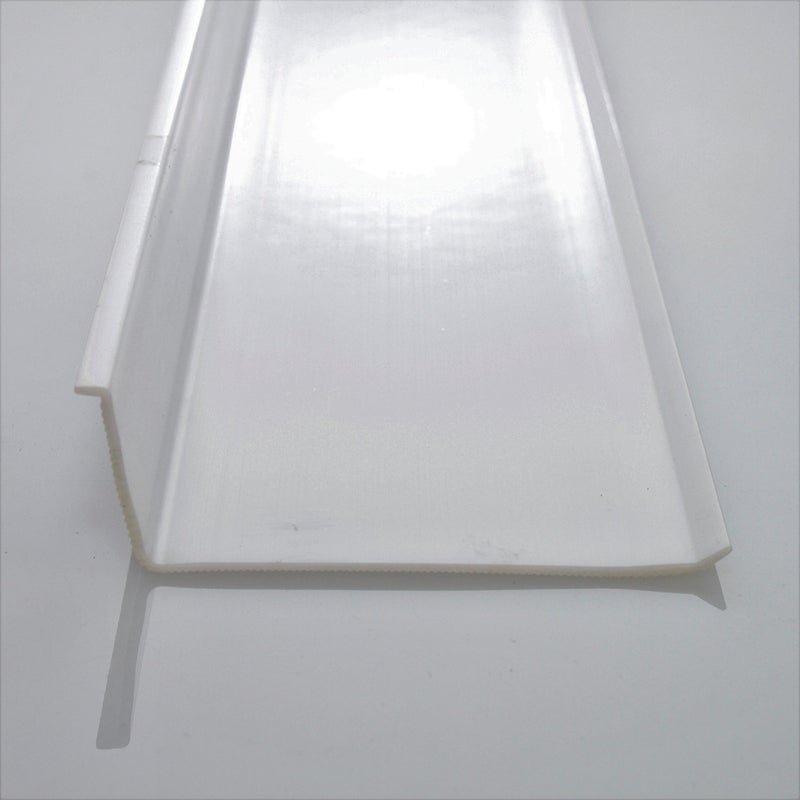 BEAM Lighting Plastics Your Diffuser Source Beam Lighting Under Cabinet Light Cover Replacement | White Ribbed Acrylic Diffuser (L-Shaped, 24") - Image 3